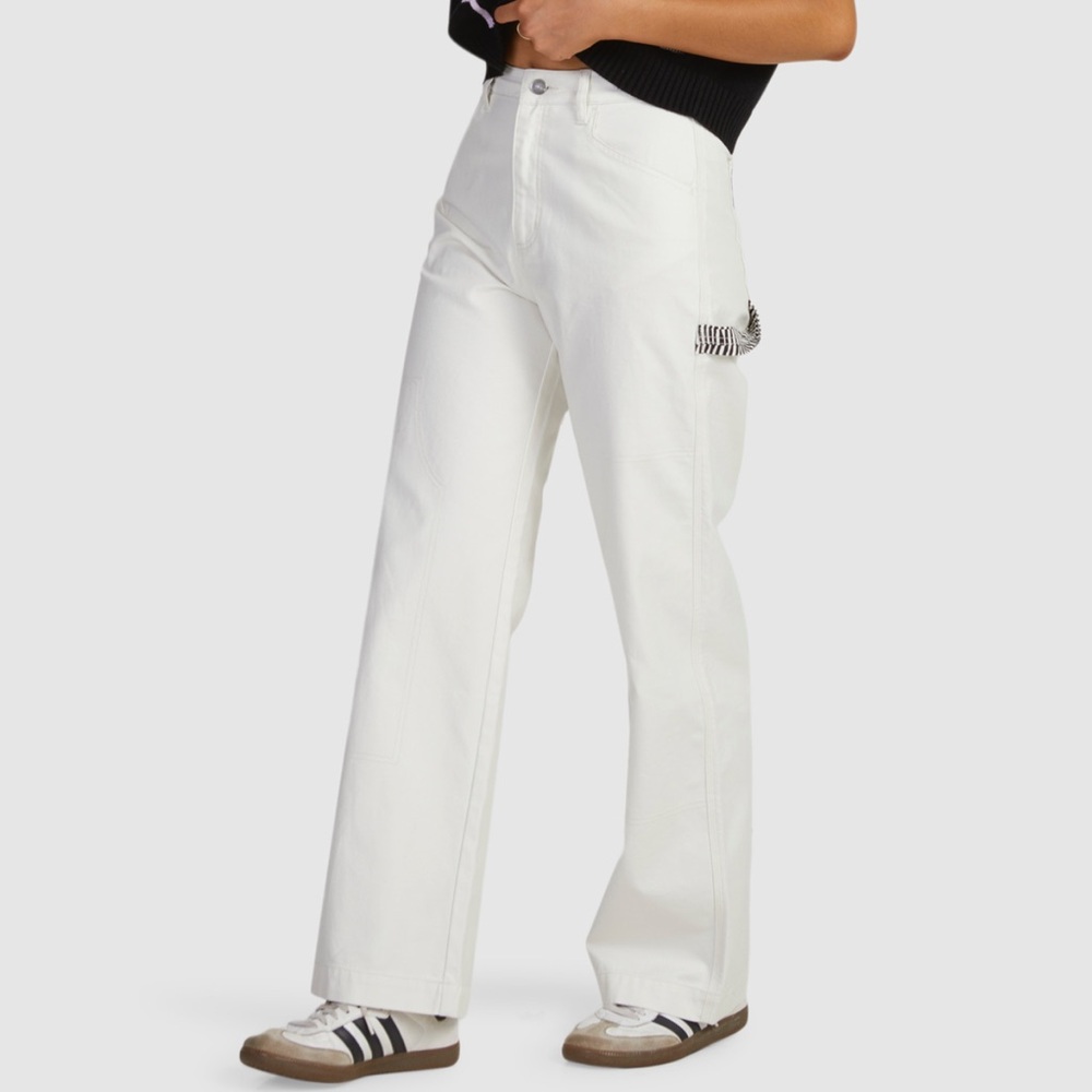 RVCA Painters Straight Leg Elliott Routledge Artist Collection Size 26 NWT